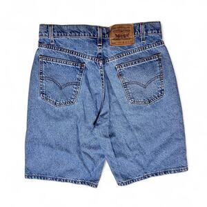 Levi’s Jeans 550 90s Vintage USA made Orange Tab Denim Jean Shorts 32”